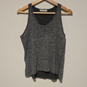 Project Social T Charcoal Heather Scoop Neck Tank